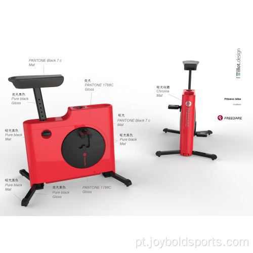 Equipamento de musculação bicicleta ergométrica ultrassilenciosa